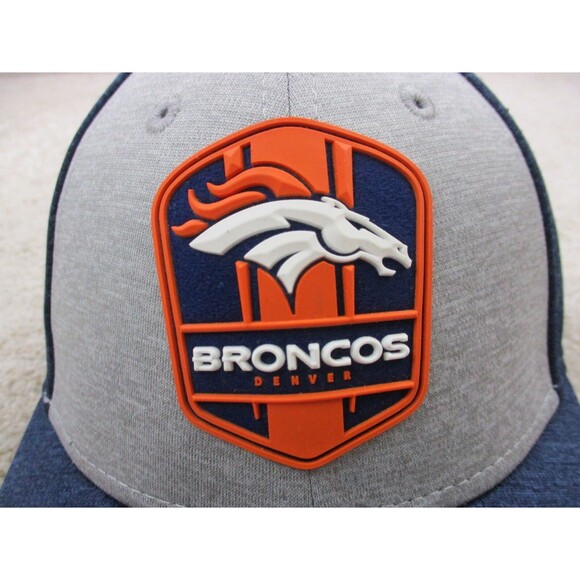 Denver Broncos Hat Cap Strap Back Blue Orange New Era NFL Football Logo Womens - Picture 3 of 10